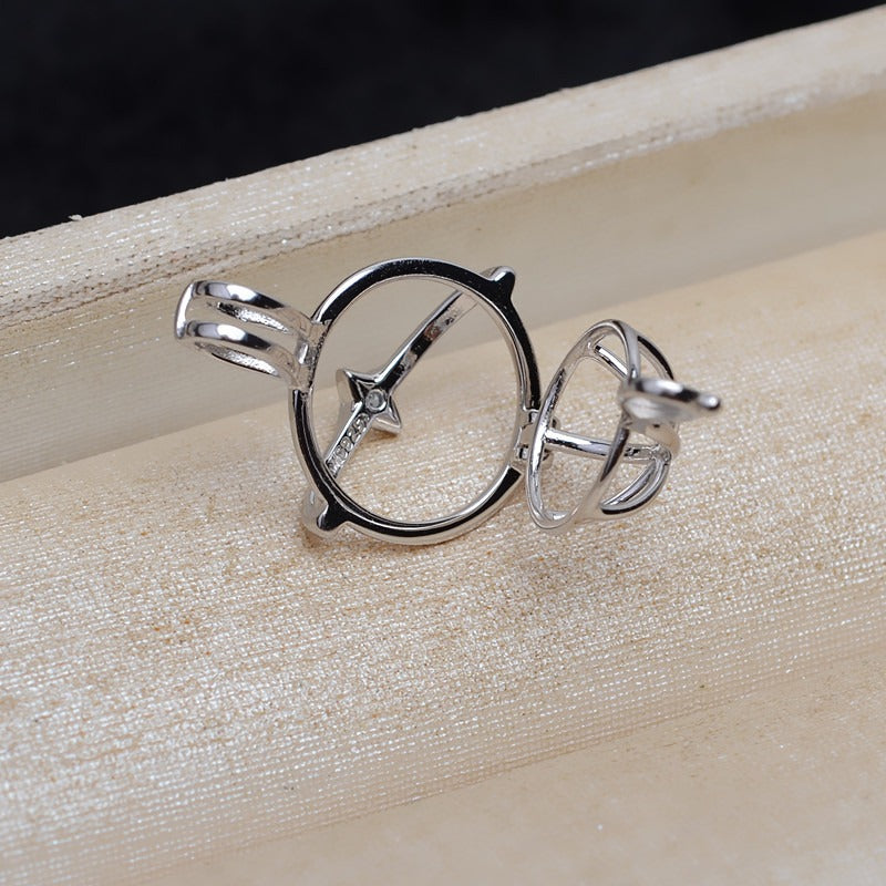 Silver Universal Pearl Cage Pendant-Feliz Pearl - Feliz Pearl 