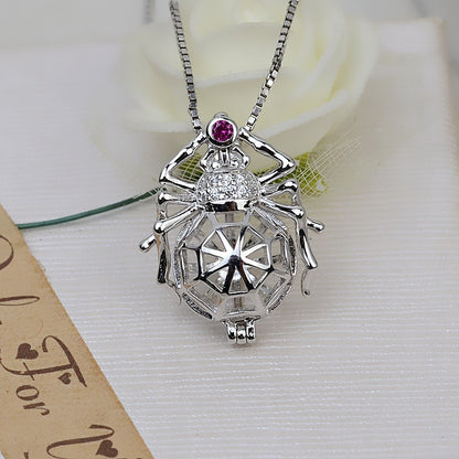 Wholesale Spider Pearl Cage Pendant-Feliz Pearl - Feliz Pearl 