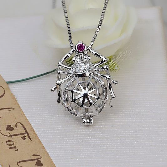Wholesale Spider Pearl Cage Pendant-Feliz Pearl - Feliz Pearl 