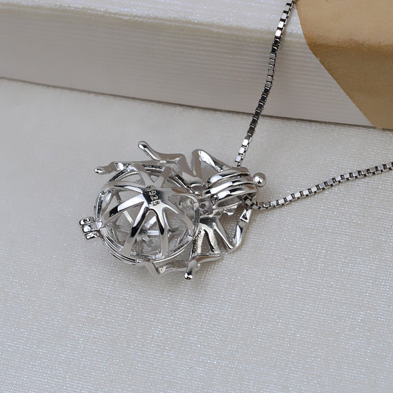 Wholesale Spider Pearl Cage Pendant-Feliz Pearl - Feliz Pearl 