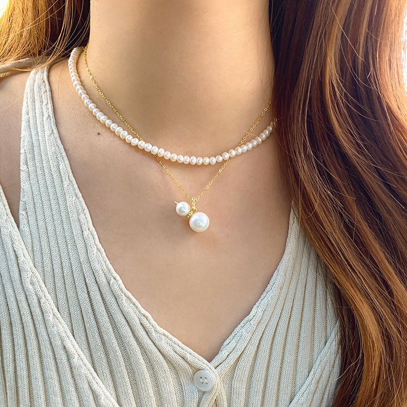 Lovely Gourd Pearl Pendant Setting-S925 Sterling Silver - Feliz Pearl 