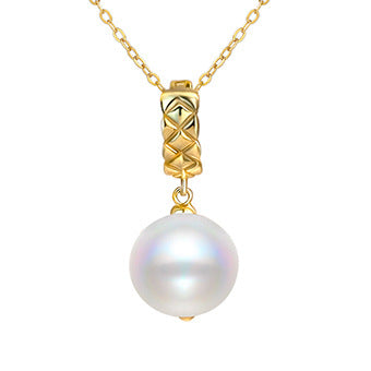 Minimalist Design Pearl Pendant Setting-S925 Sterling Silver - Feliz Pearl 