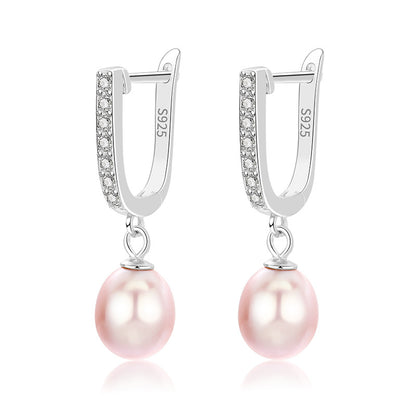 Suqare Huggie Earring Setting-Pearl Jewelry Setting Supplier - Feliz Pearl 